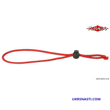 Стяжка резиновая Mikado для транспортировки удилищ красная размер 22 см х 3 мм